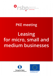 Online PKE meeting: Leasing Development for micro, small and medium businesses
